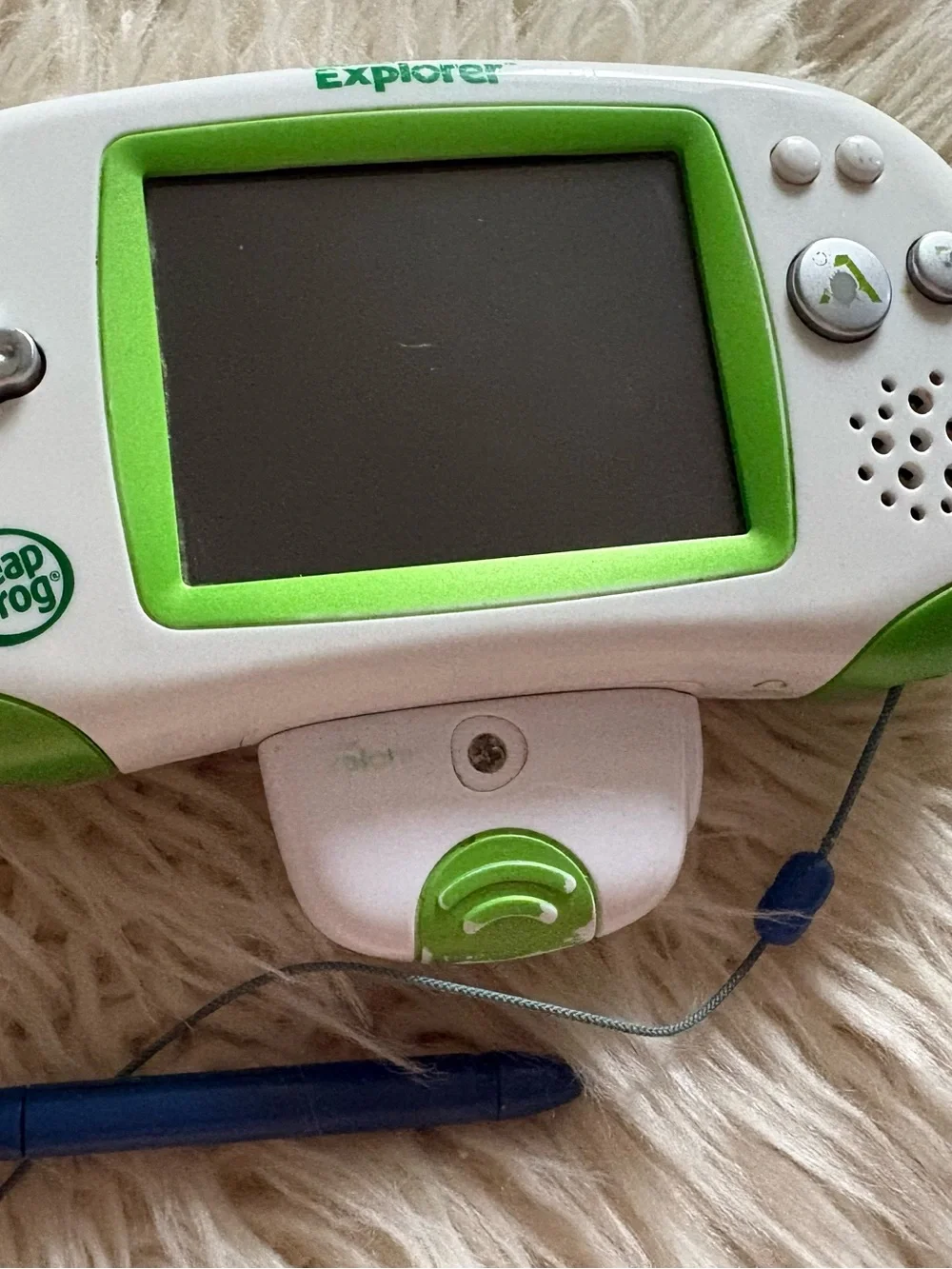 Leap Frog Leapster Explorer Learning Game System Lot Camera 7 Games Disney Green
